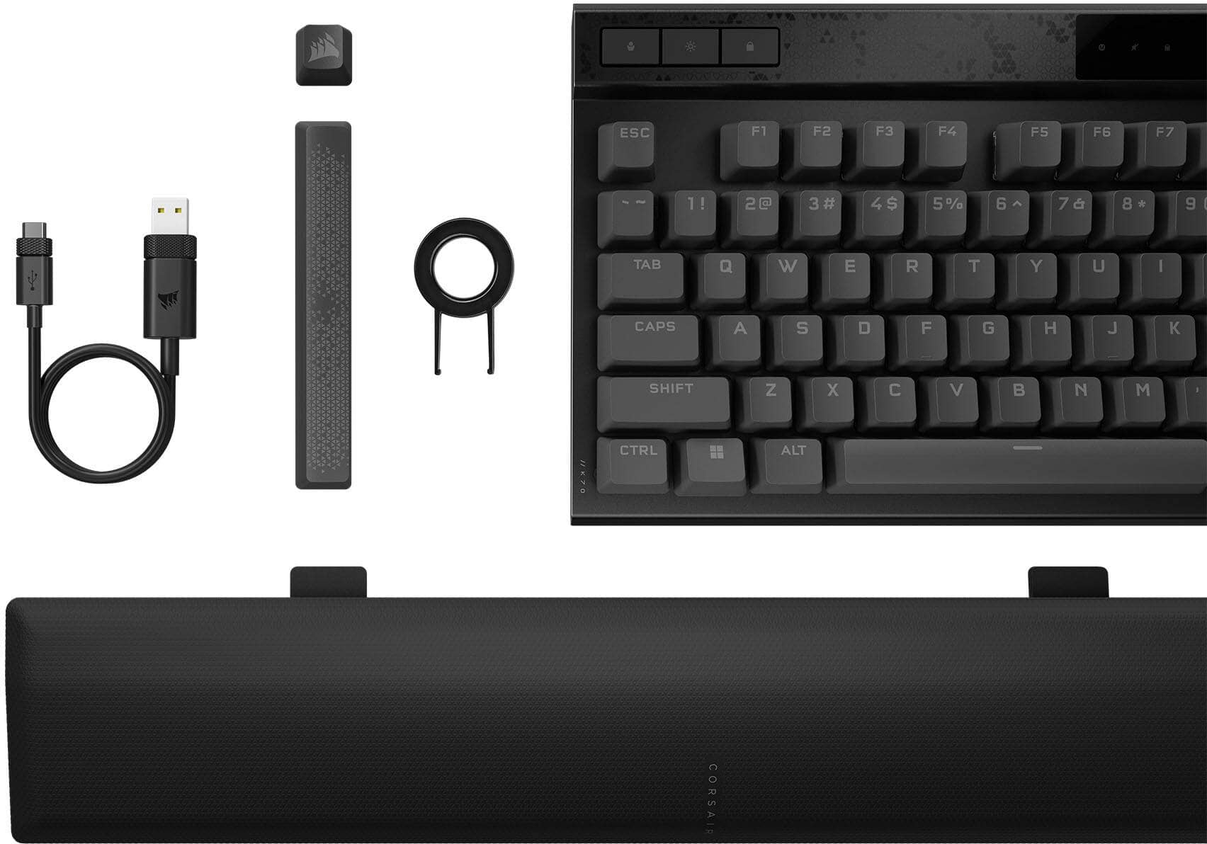 Corsair K70 MAX Keyboards New Gray