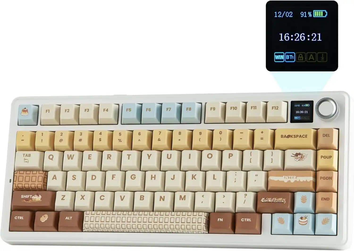 AULA F75 MAX Keyboards New Black