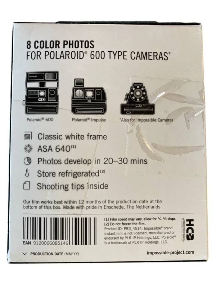 Polaroid 600 Digital Cameras Black Used - Good