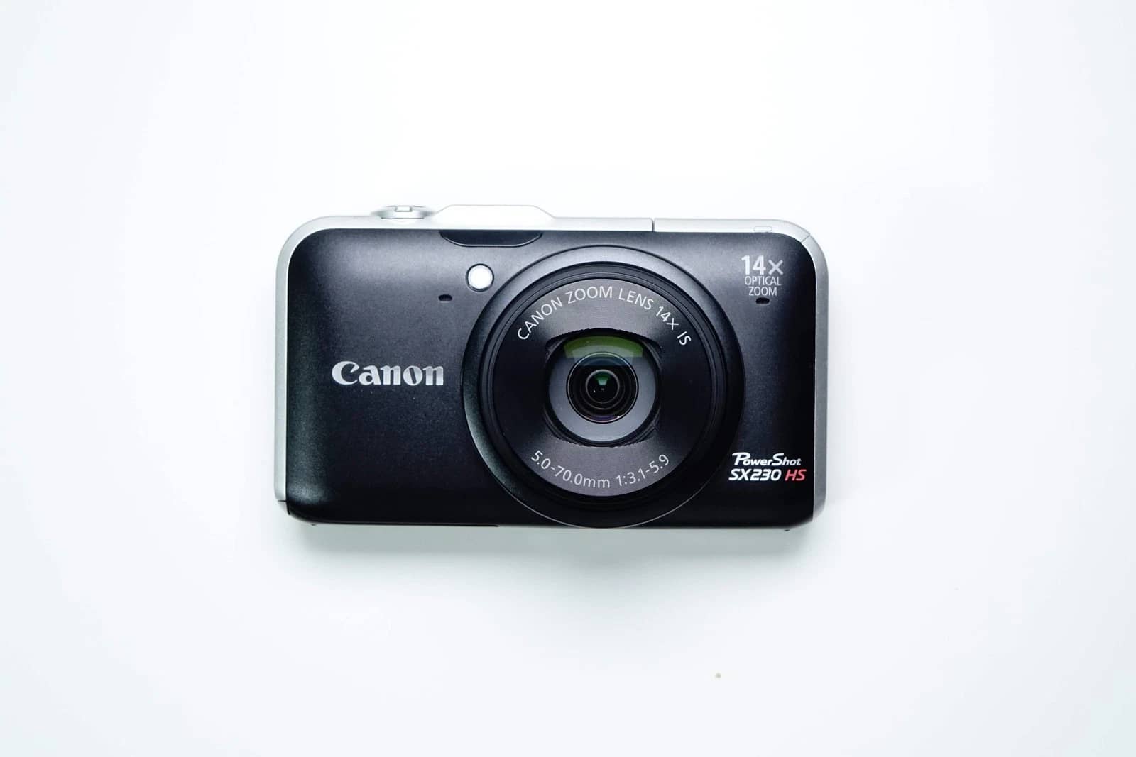 Canon Canon PowerShot SX230 HS Digital Cameras Black Used - Good