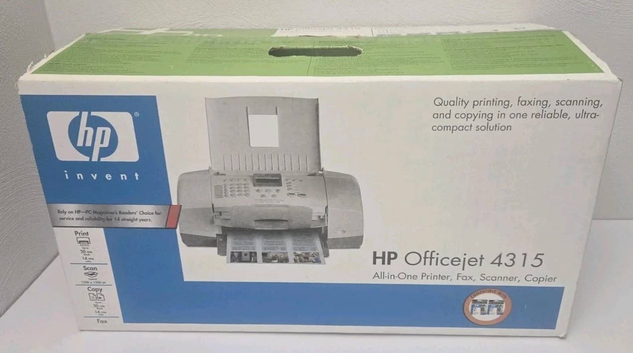 HP OfficeJet 4315V Printers New
