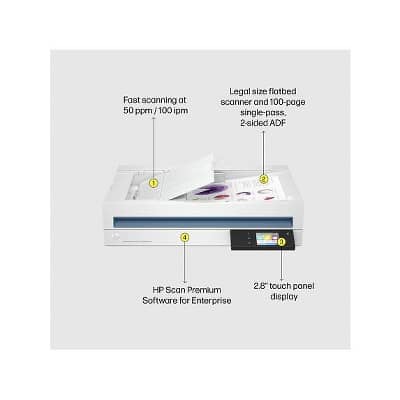 HP ScanJet Enterprise Flow N6600 fnw1 Printers New