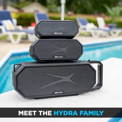 Altec Lansing HydraBlast Portable Bluetooth Speakers Red New