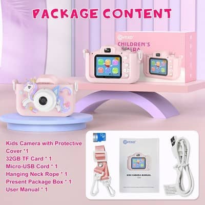 Contixo KC3 Digital Cameras Blue New Body Only