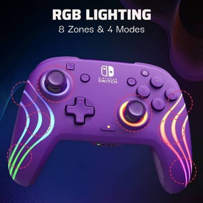 PDP Afterglow Pro Controllers (Game) Blue New