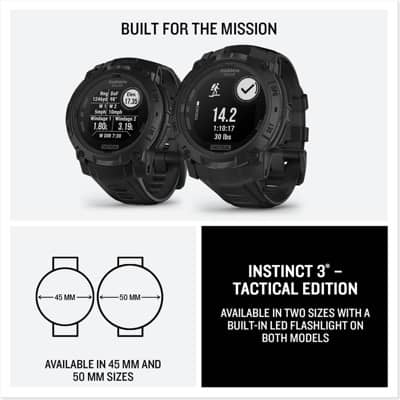 Garmin Instinct 3 Smartwatches
