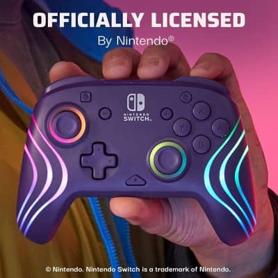 PDP Afterglow Pro Controllers (Game) Blue New