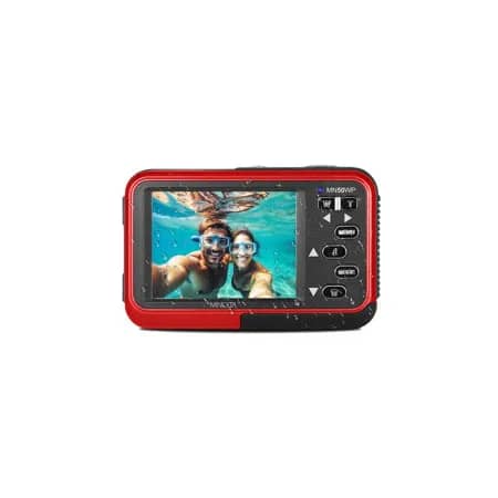 Minolta MN50WP 48MP 5K Ultra HD Dual LCD Digital Cameras Red New Body Only