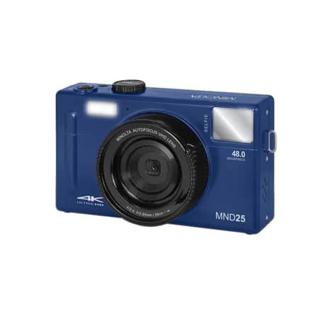 Minolta MND25 48MP 4K Ultra HD Wi-Fi 3.0 Digital Cameras Blue New Body Only