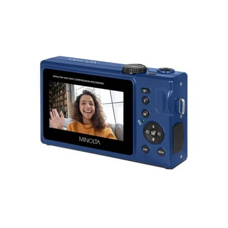 Minolta MND25 48MP 4K Ultra HD Wi-Fi 3.0 Digital Cameras Blue New Body Only