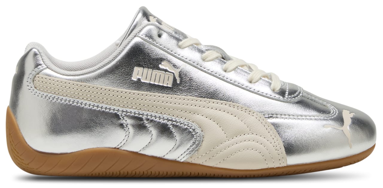 Puma Speedcat Silver Sneaker White 6.5 New