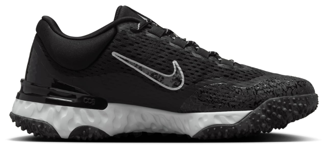 Nike Alpha Huarache Elite 4 TF Sneaker Black 9.5 New