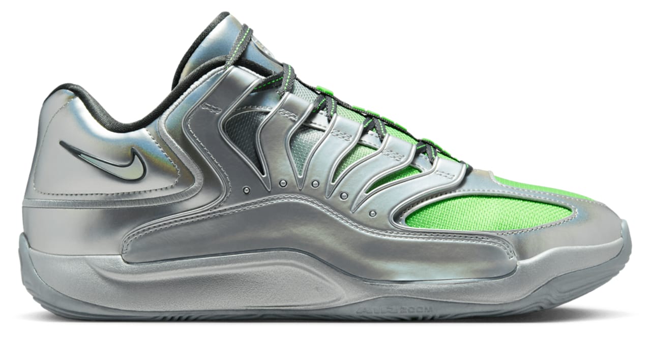 Nike KD 18 EYBL Sneaker Silver 8.5 New