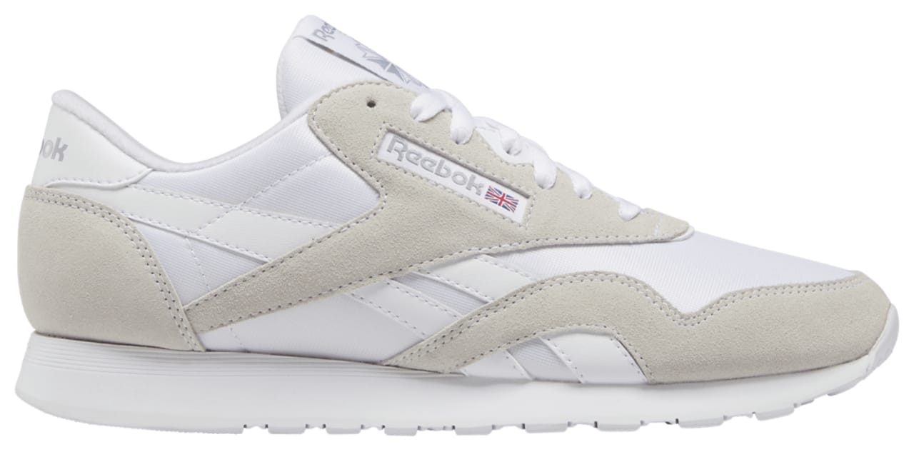 Reebok CL Nylon Sneaker White 8.5 New