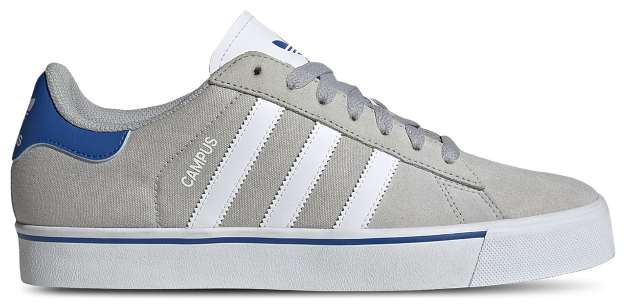 Adidas Campus Vulcanized Sneaker Gray 8.5 New