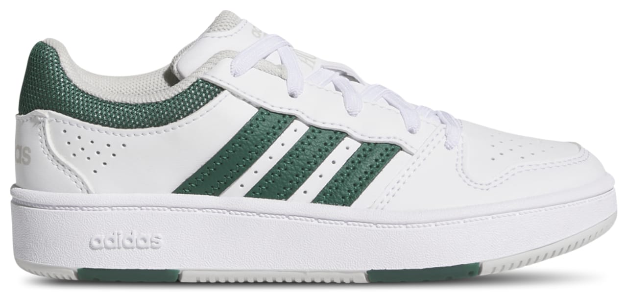Adidas Hoops Classic Elastic Lace Sneaker Green 12.5 New