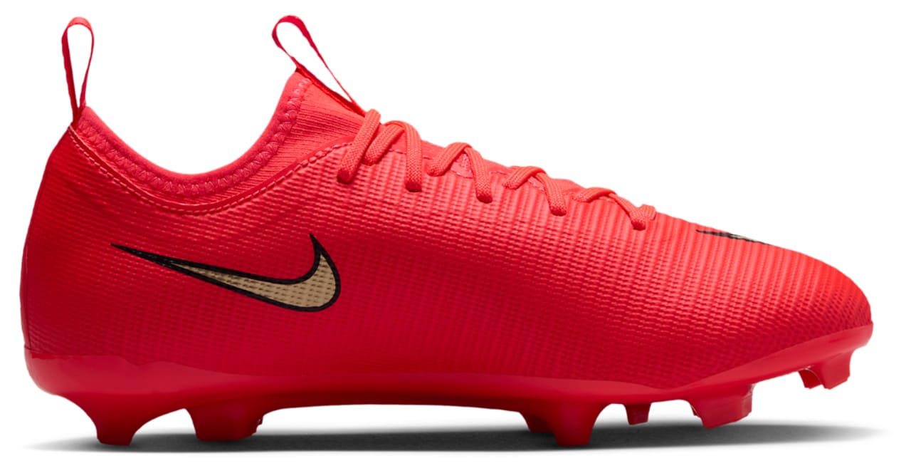 Nike Jr Vapor 17 Academy Fg/Mg T Sneaker Red 5.5 New