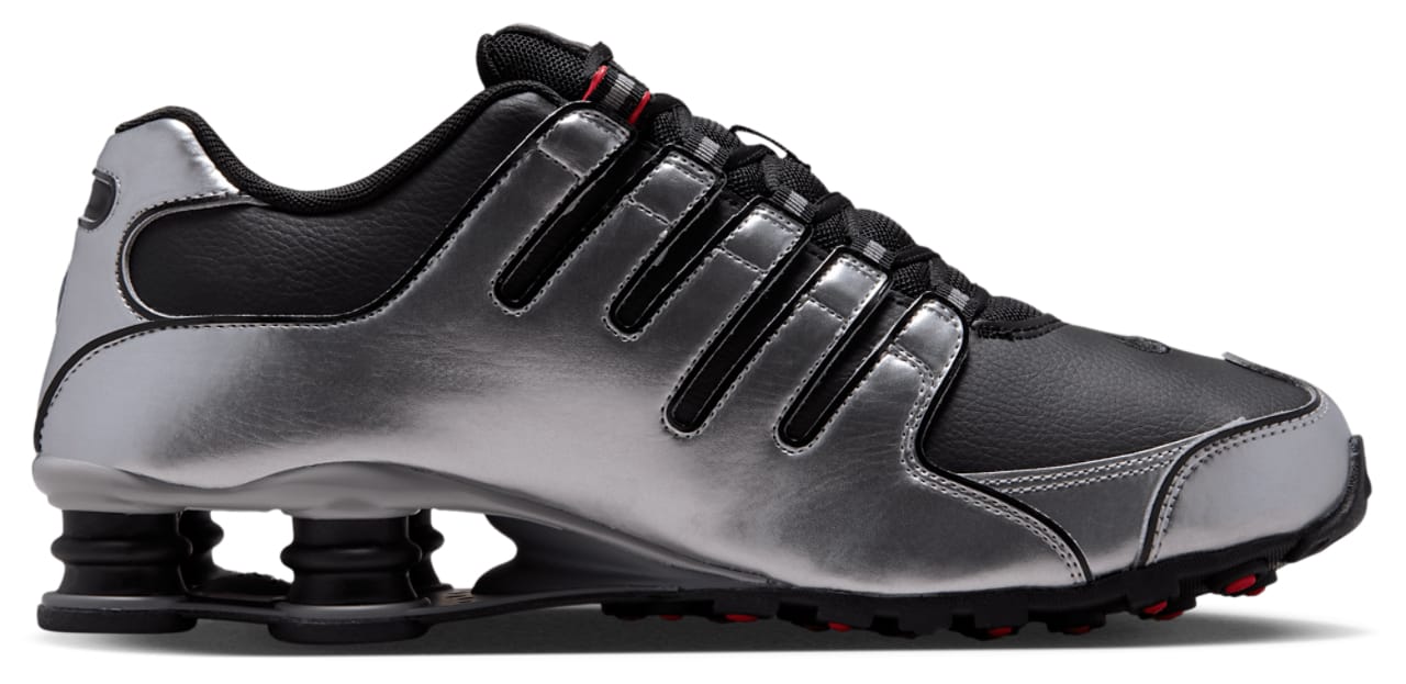 Nike Shox NZ MET Sneaker Silver 10.5 New