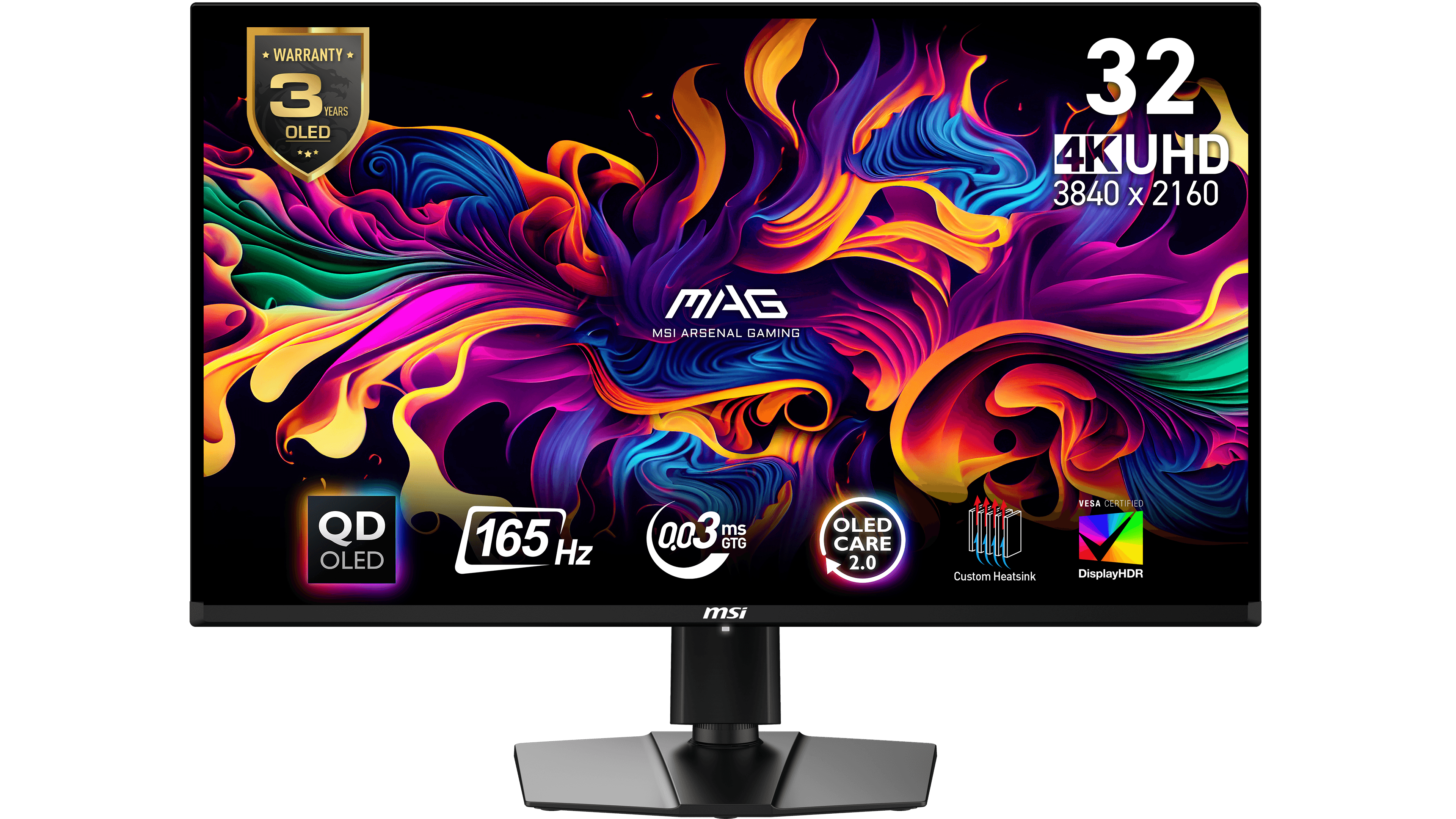 MSI MAG 321UP QD-OLED Monitors New