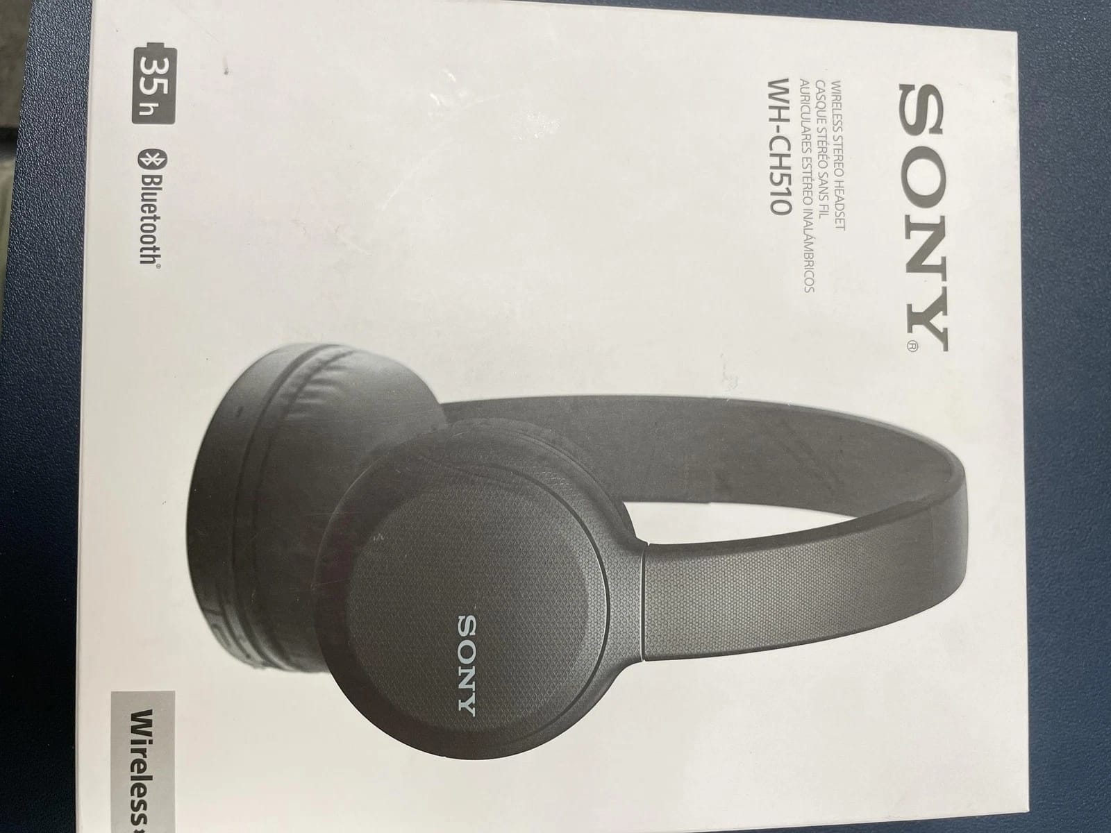 Sony WH-CH510 Headphones & Earbuds Black New