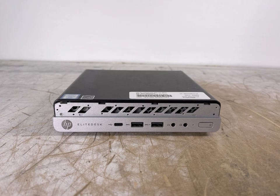HP EliteDesk 800 G4 Mini Computers 256GB 8GB Refurbished - Excellent
