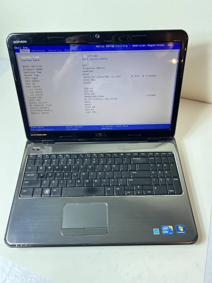Dell Inspiron 15 5010 Computers