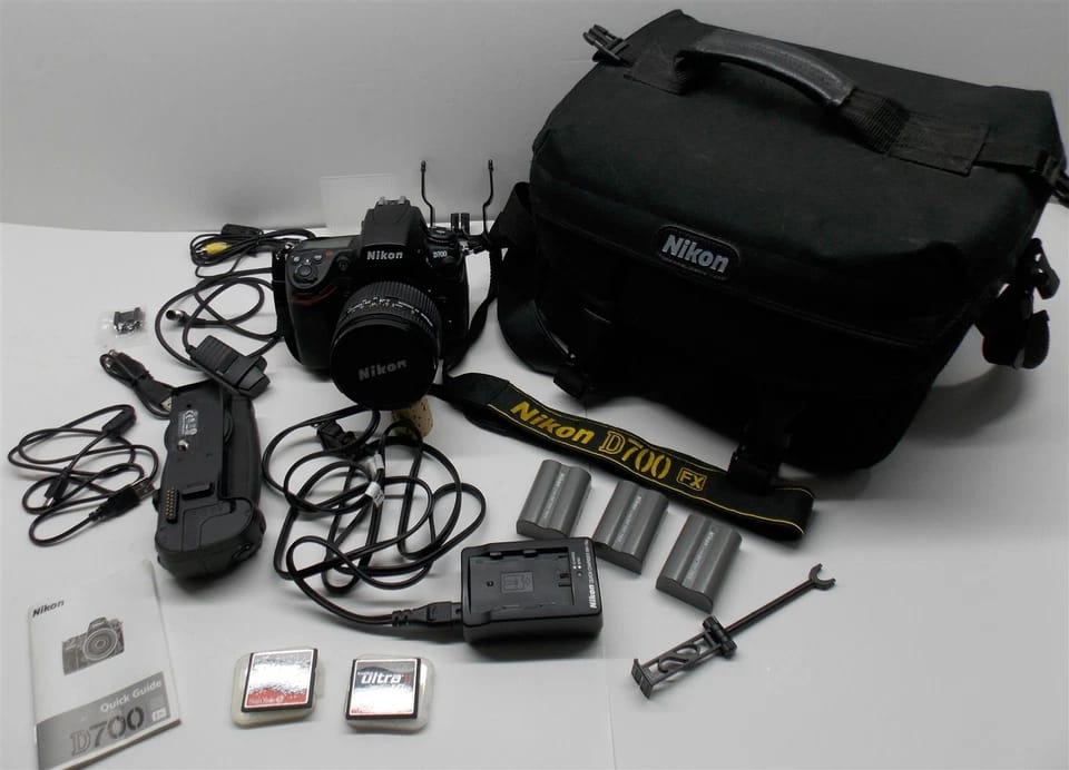 Nikon D700 Digital Cameras Black New Body Only