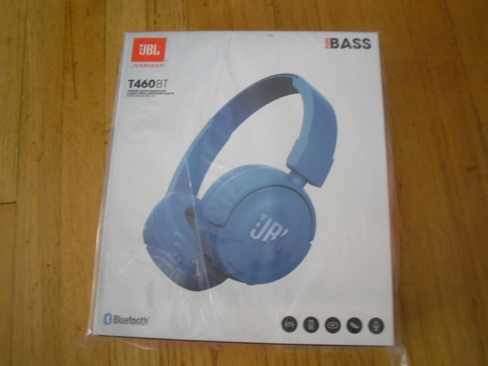 JBL T460BT Headphones & Earbuds Black New