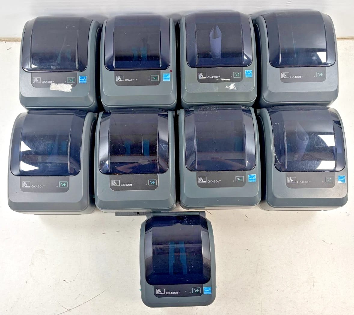 Zebra GK 420T AND GX420T Printers For parts or not working