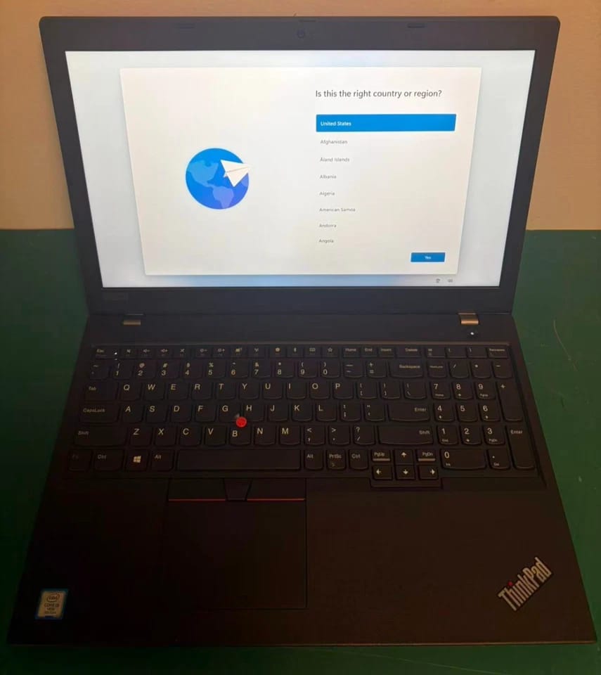 Lenovo ThinkPad L580 Computers