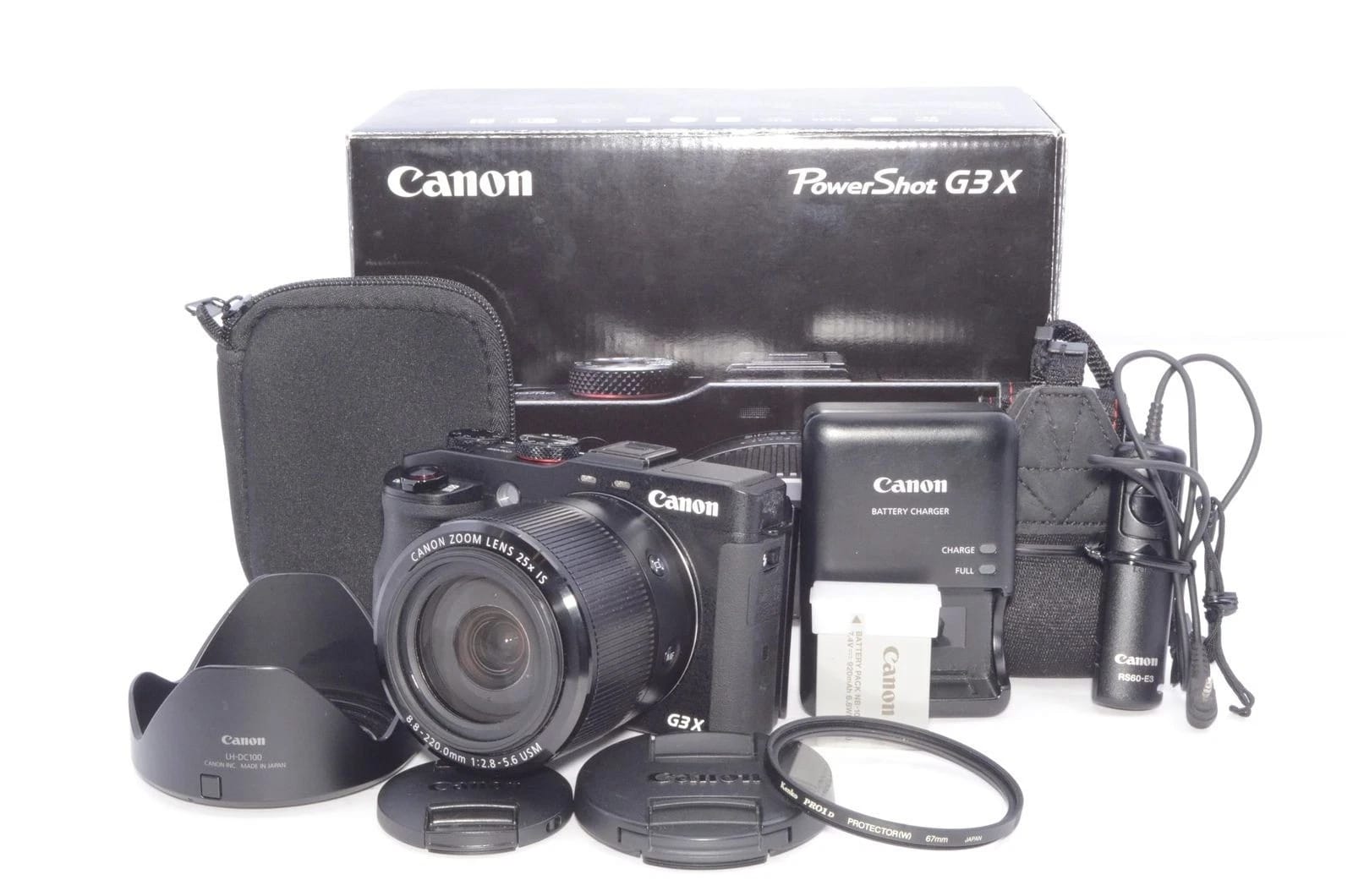 Canon PowerShot G3 X Digital Cameras Black New Body Only