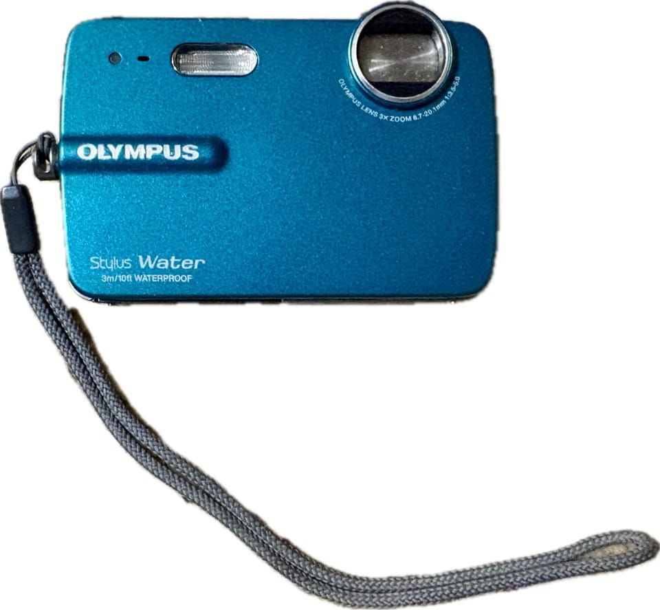 OM SYSTEM Stylus 550WP Digital Cameras Black New Body Only
