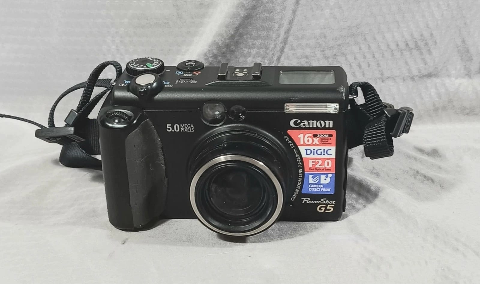 Canon PowerShot G5 Digital Cameras Black Open-Box Excellent Body Only