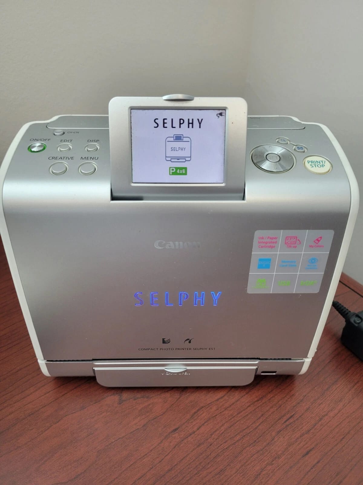 Canon Selphy ES1 Printers New