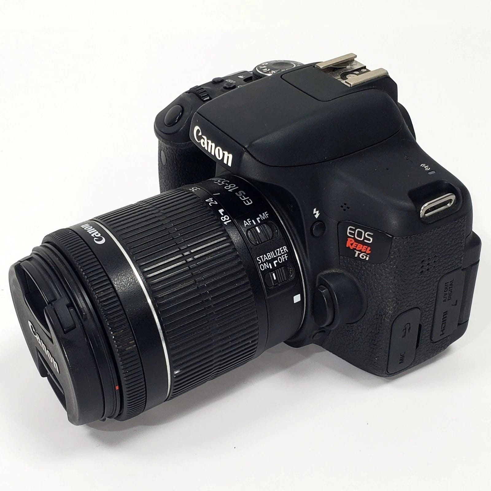Canon EOS Rebel T6i Digital Cameras Black New Body Only
