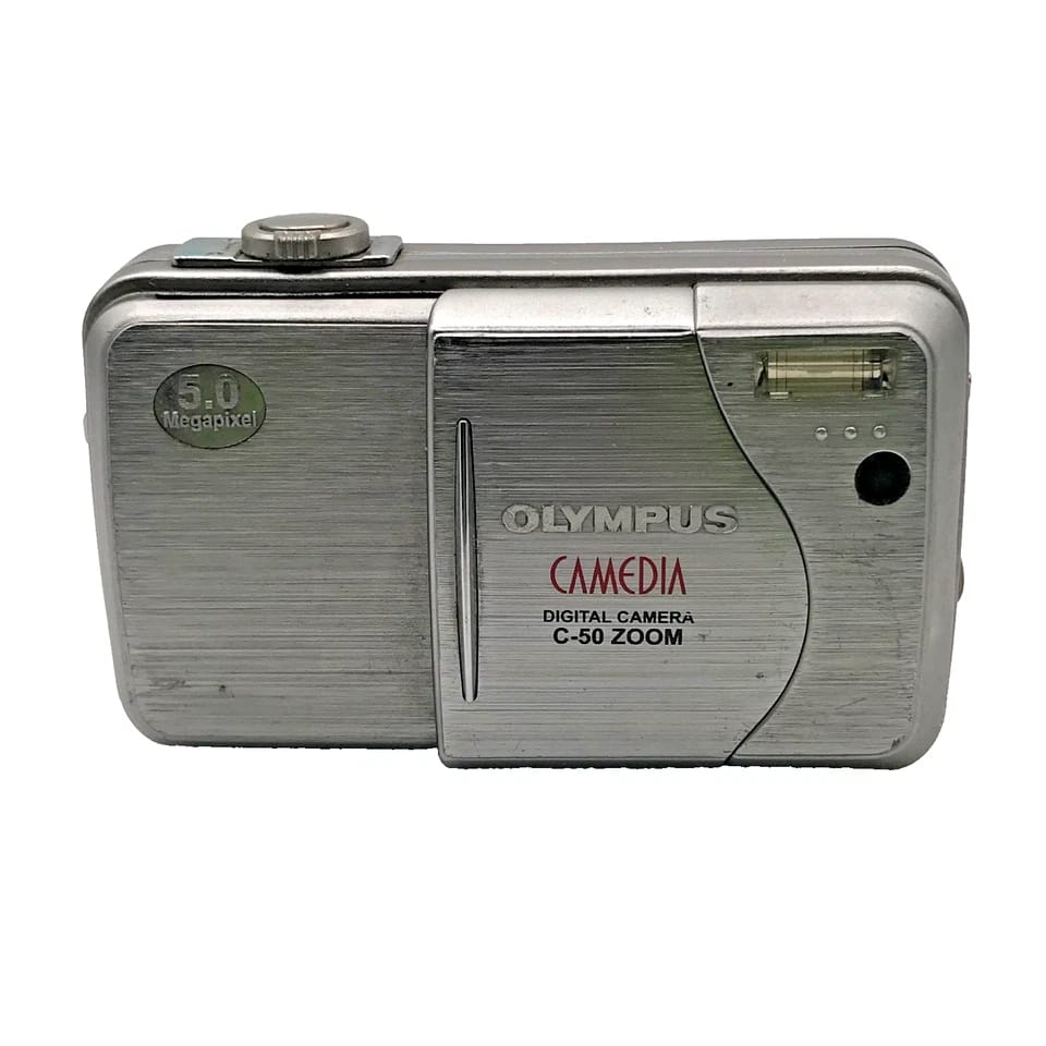 OM SYSTEM Camedia C-50 Digital Cameras Gray New Body Only