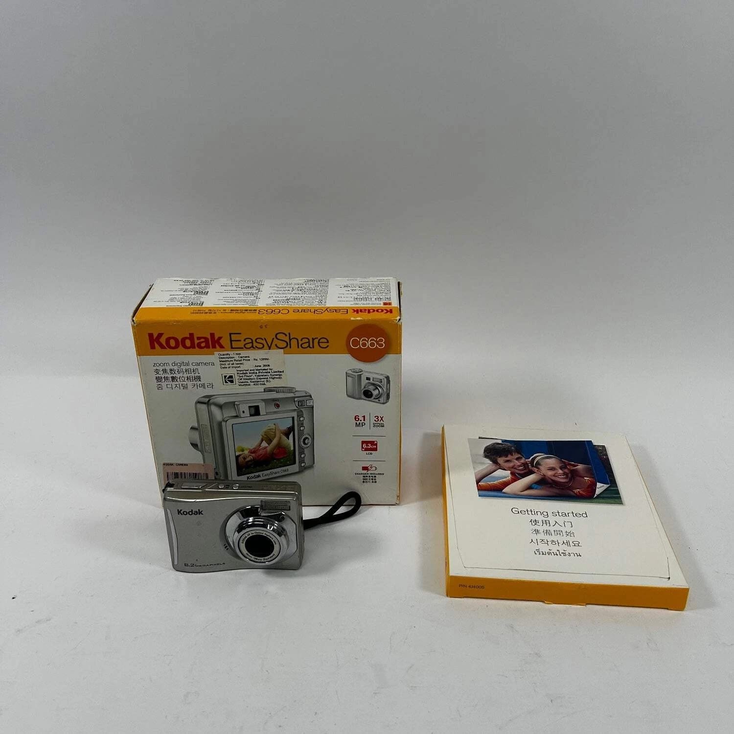 Kodak EasyShare C663 Digital Cameras Silver New Body Only