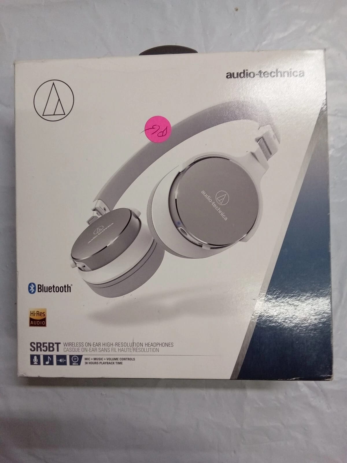 Audio-Technica ATH-SR5BTWH Headphones & Earbuds White New