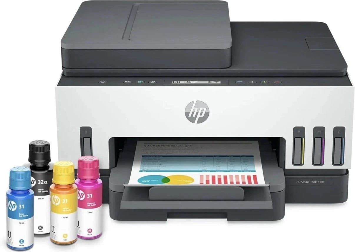 HP Smart Tank 7302 Printers Used - Good