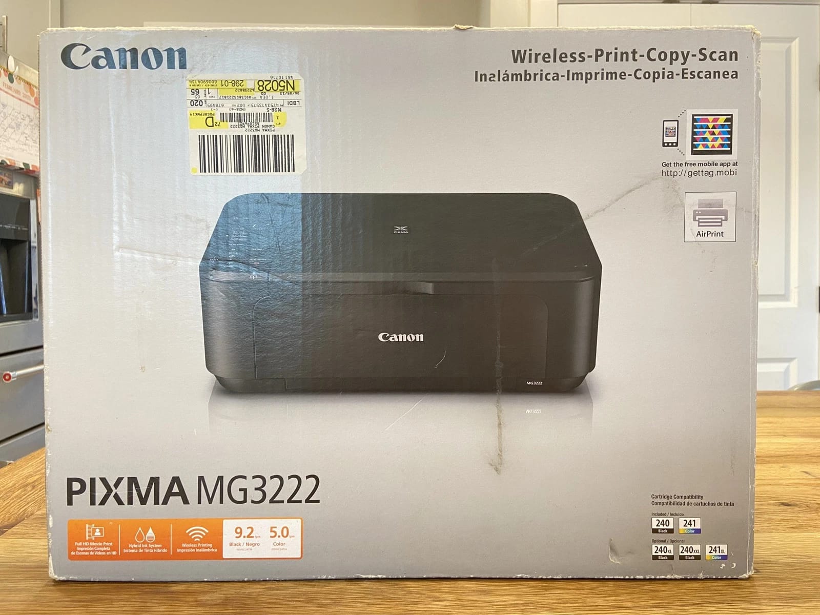 Canon Pixma MG3222 Printers New
