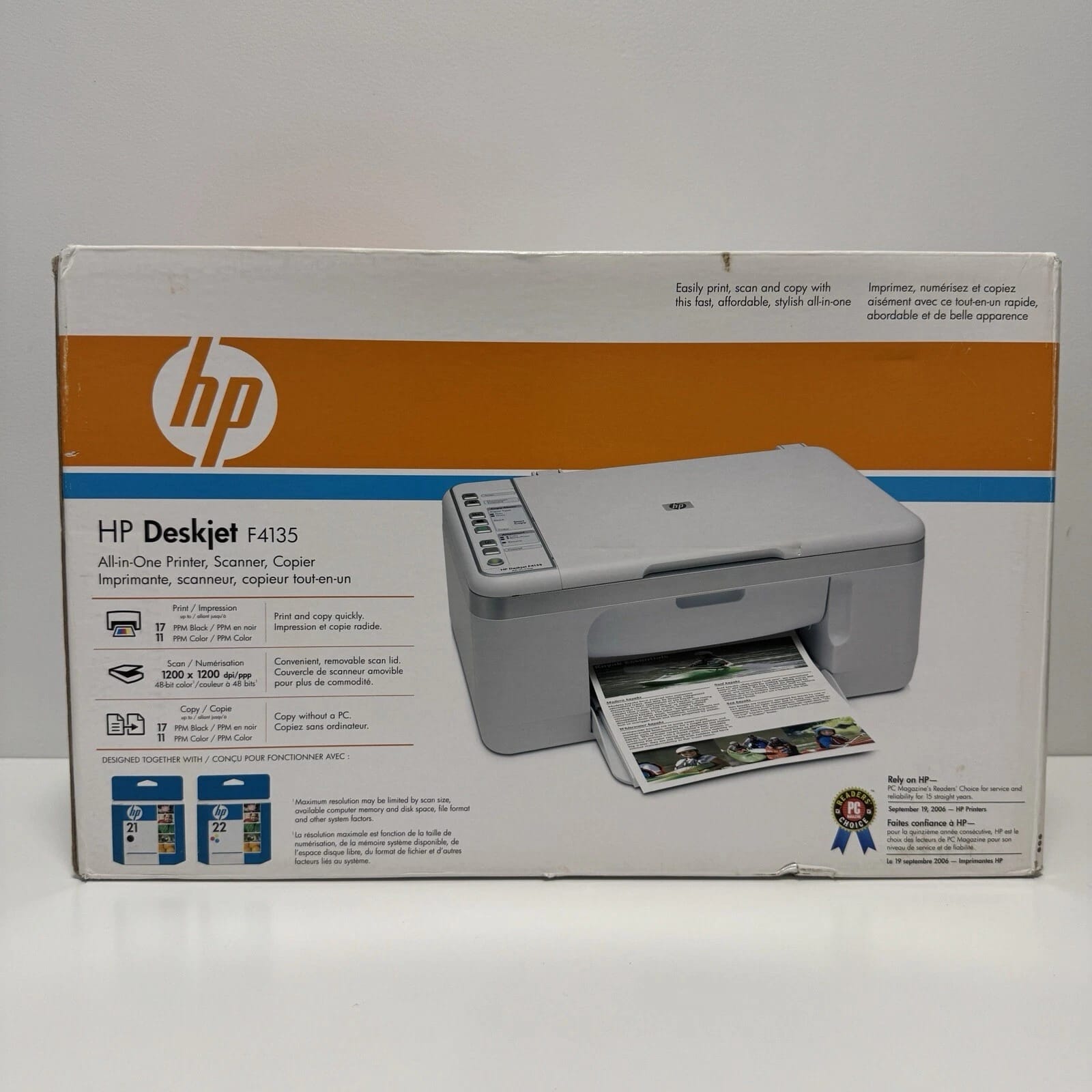 HP Deskjet F4135 Printers Open-Box Excellent