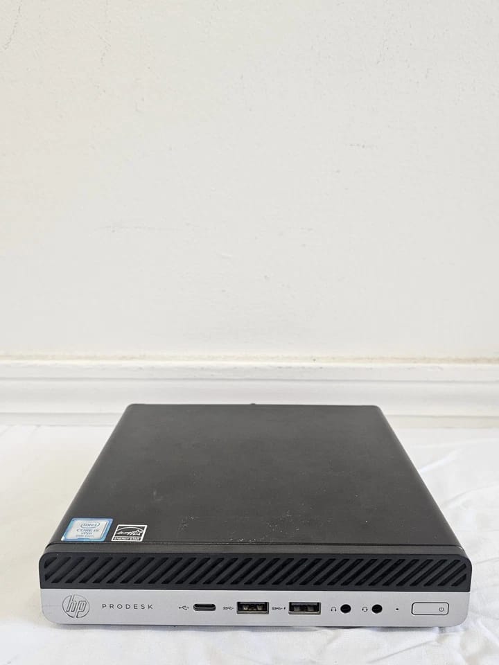 HP ProDesk 600 G4 Mini Computers 256GB 8GB Refurbished - Excellent
