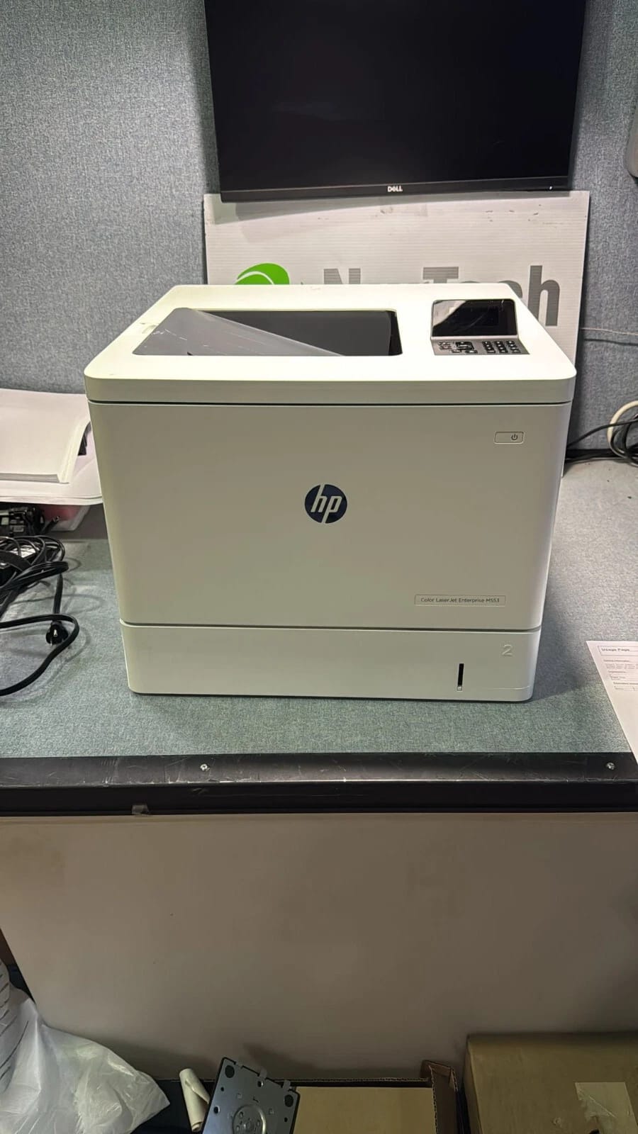 HP M553 B5L25A Printers Used - Good