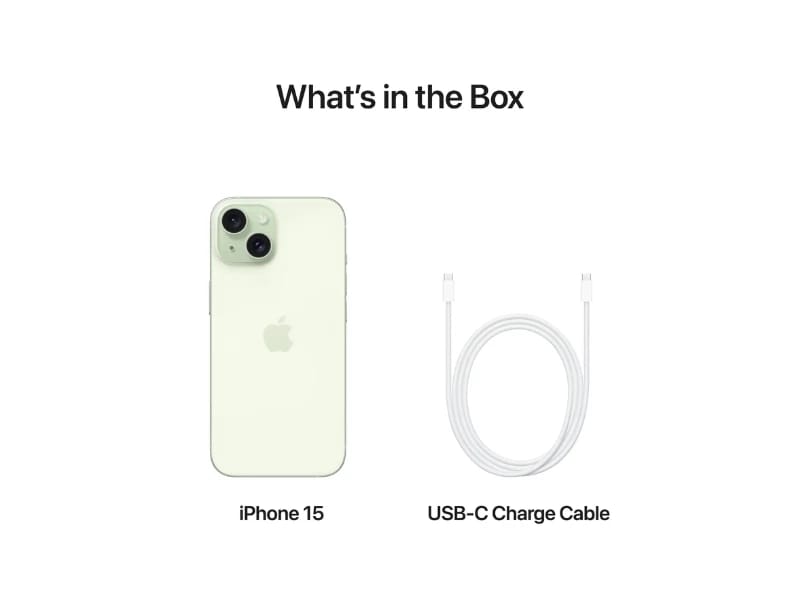 Apple iPhone 15 Cell Phones Green Unlocked 128GB New