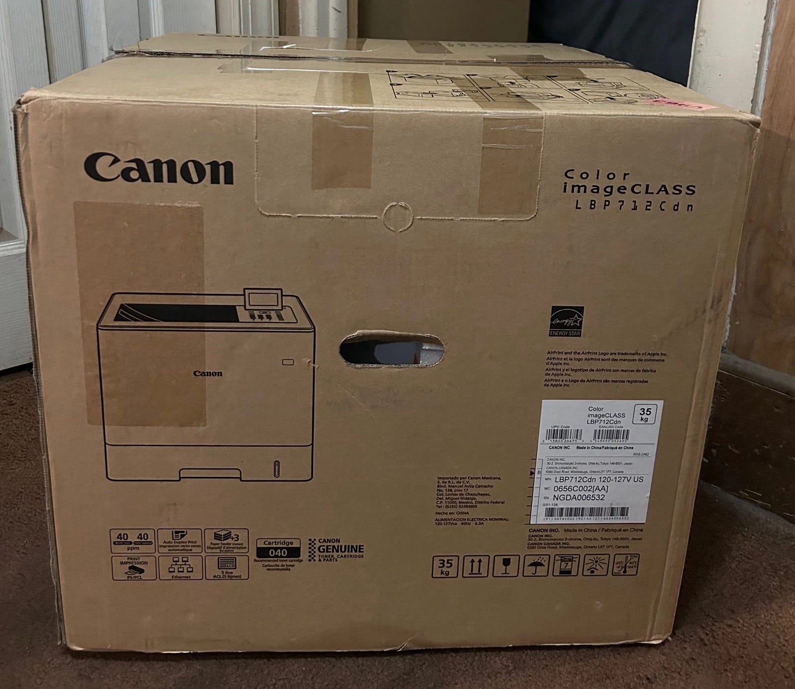 Canon LBP712CDN Printers New