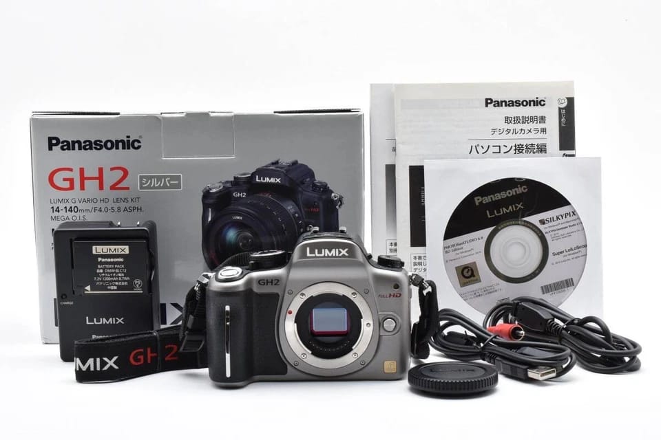 Panasonic LUMIX GH2 Digital Cameras Black New Body Only
