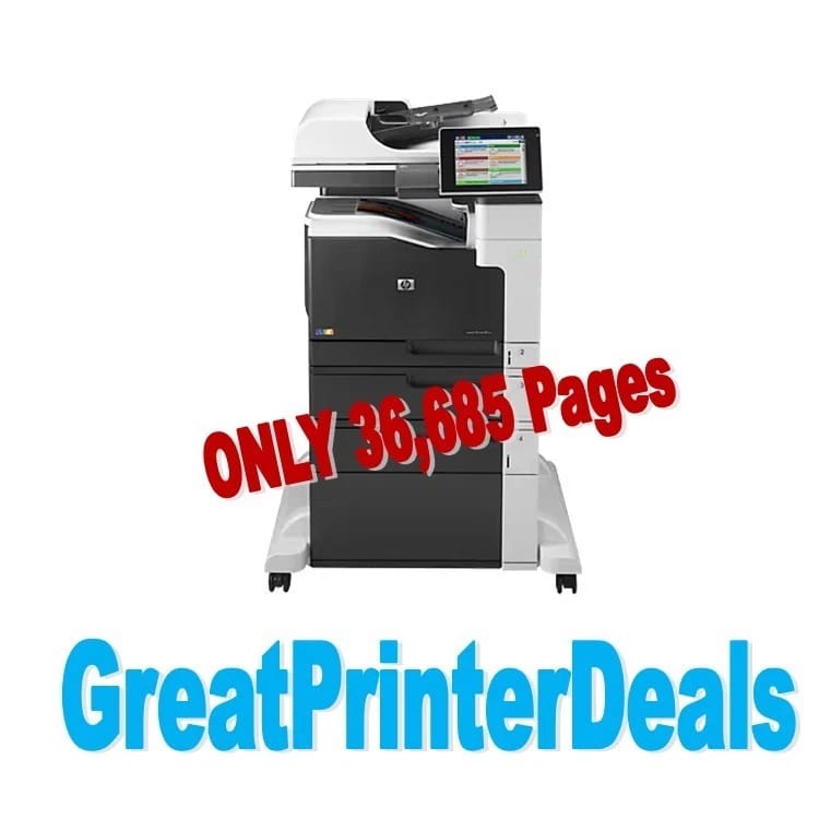 HP MFP M775f Printers Used - Good