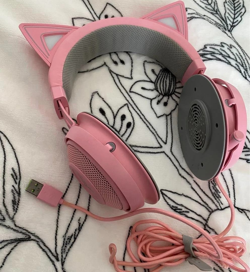 Razer Kraken Headphones & Earbuds Pink New