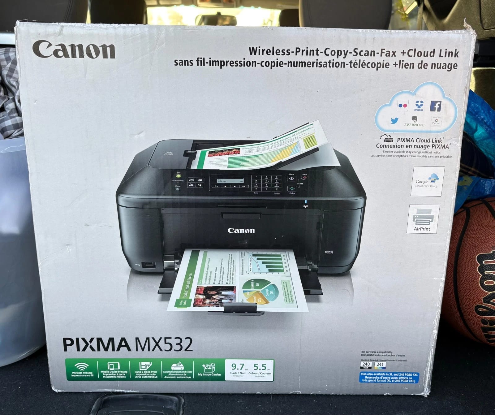 Canon PIXMA MX532 Printers New