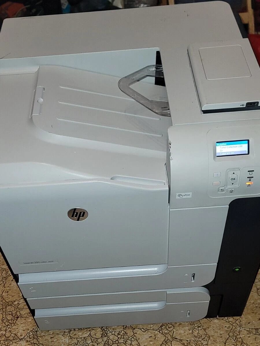 HP LaserJet 500 M551 Printers Used - Good
